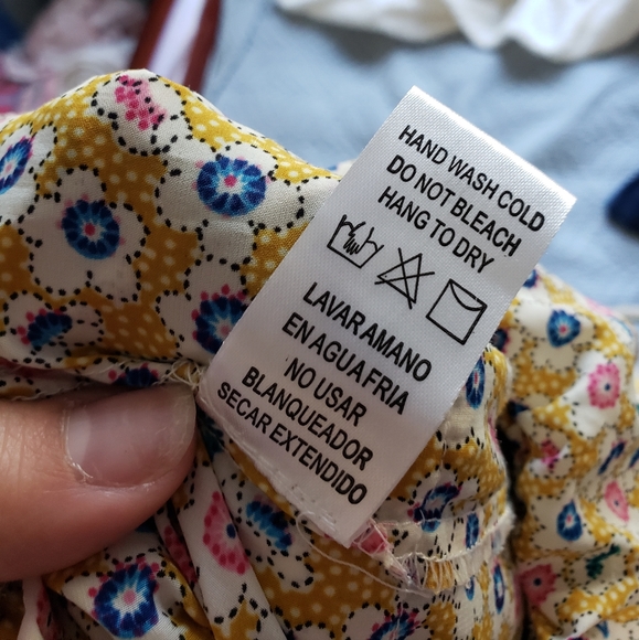 Doe & Rae Mini Floral Ruffled Halter Open Back Summer Dress Small - Picture 4 of 5